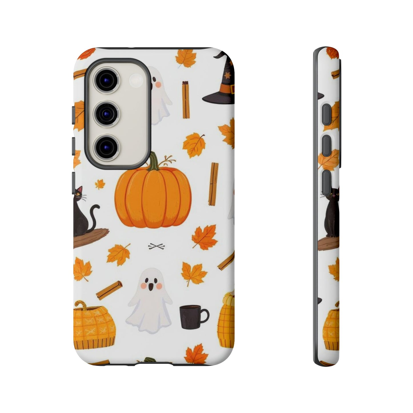 Pumpkins and Ghosts Samsung Tough Cases