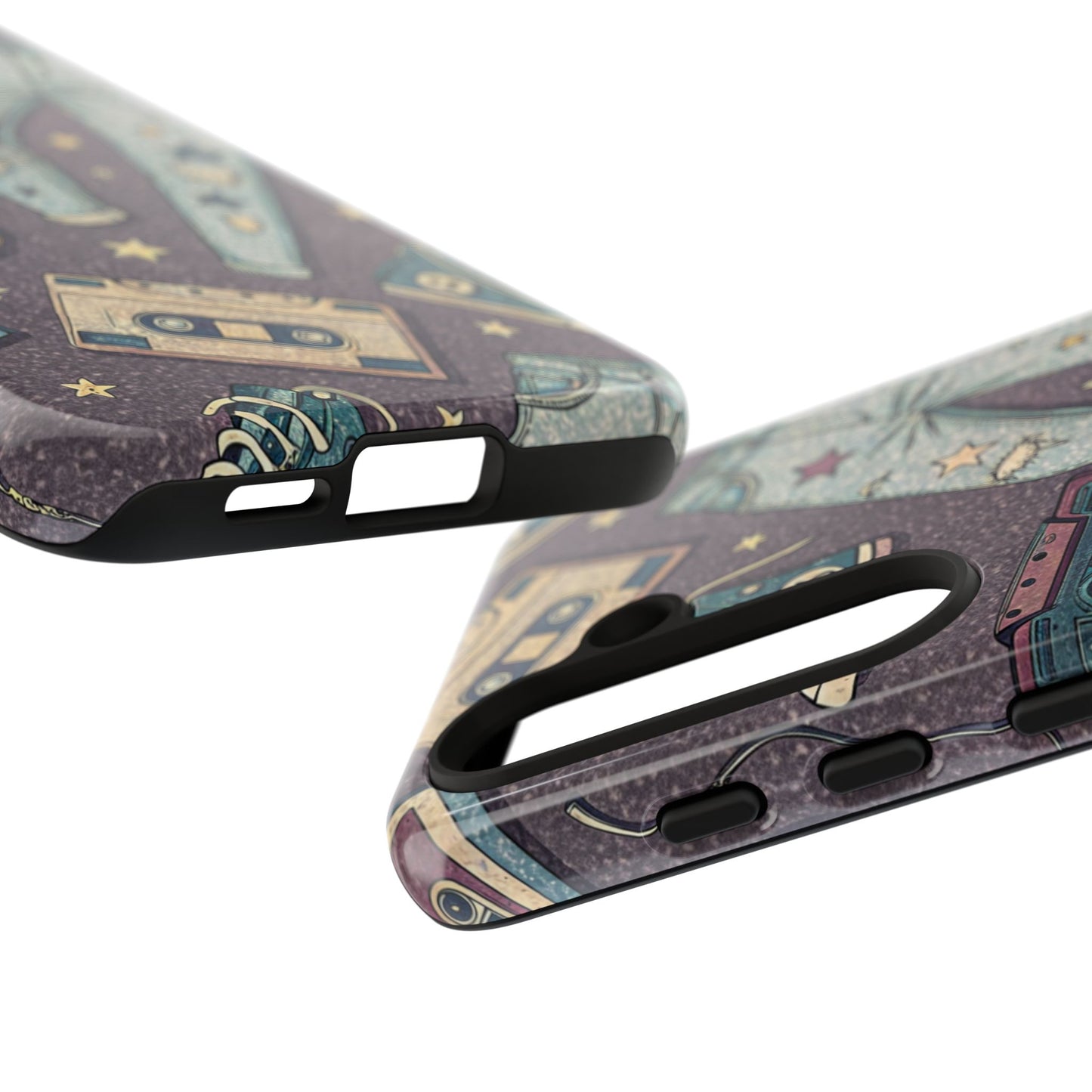 90s Cassette Collage Samsung Tough Phone Case