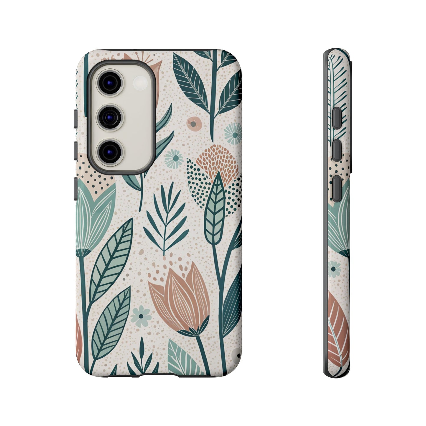 Swedish Inspired Floral Design Samsung Phone Case