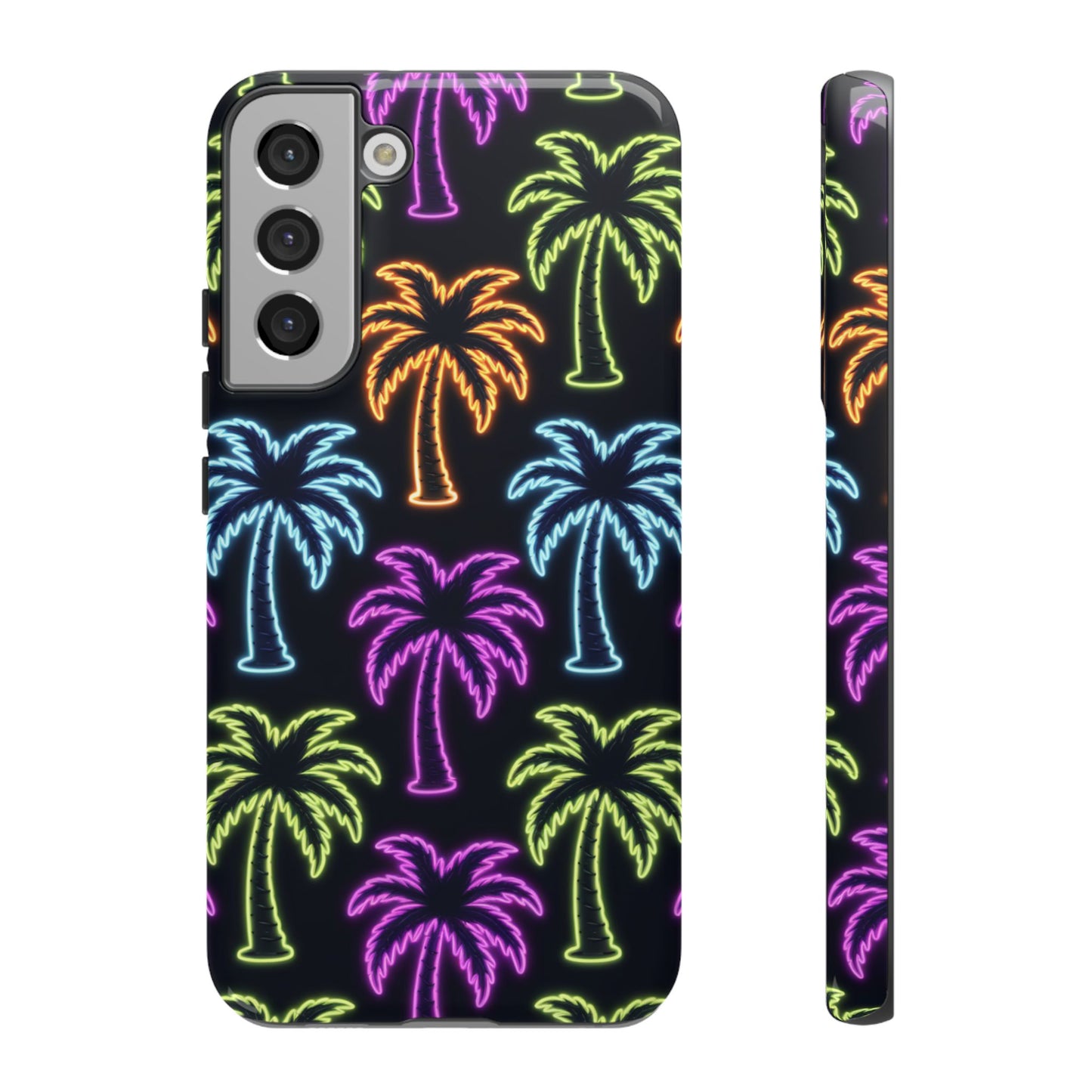 Neon Palm Trees Phone Case