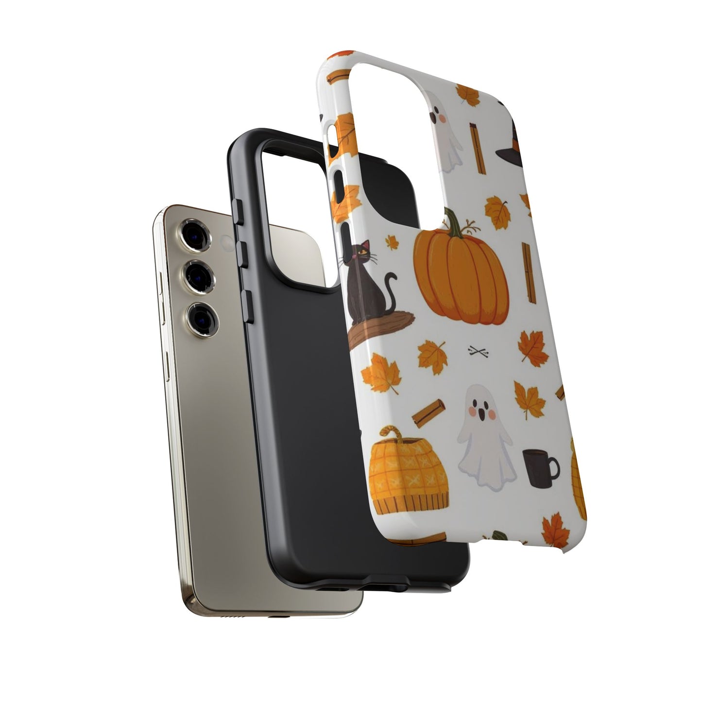 Pumpkins and Ghosts Samsung Tough Cases