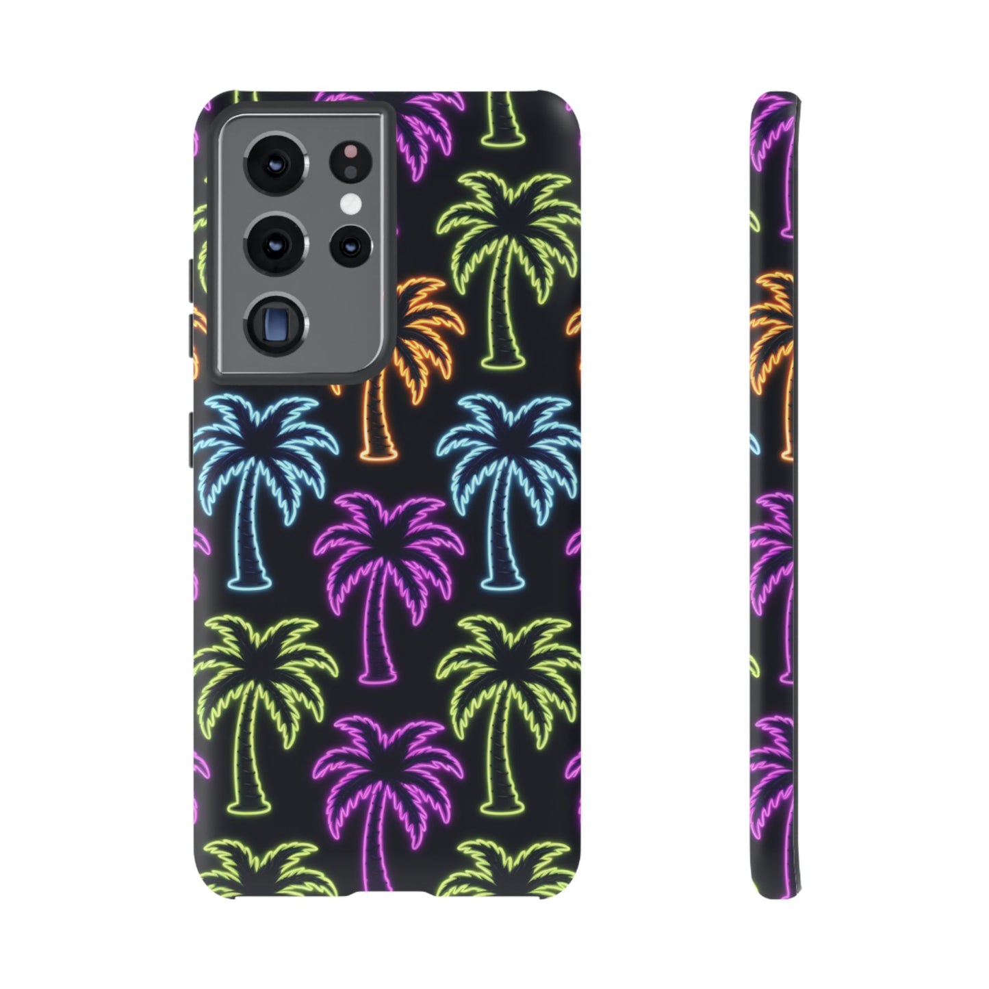 Neon Palm Trees Phone Case