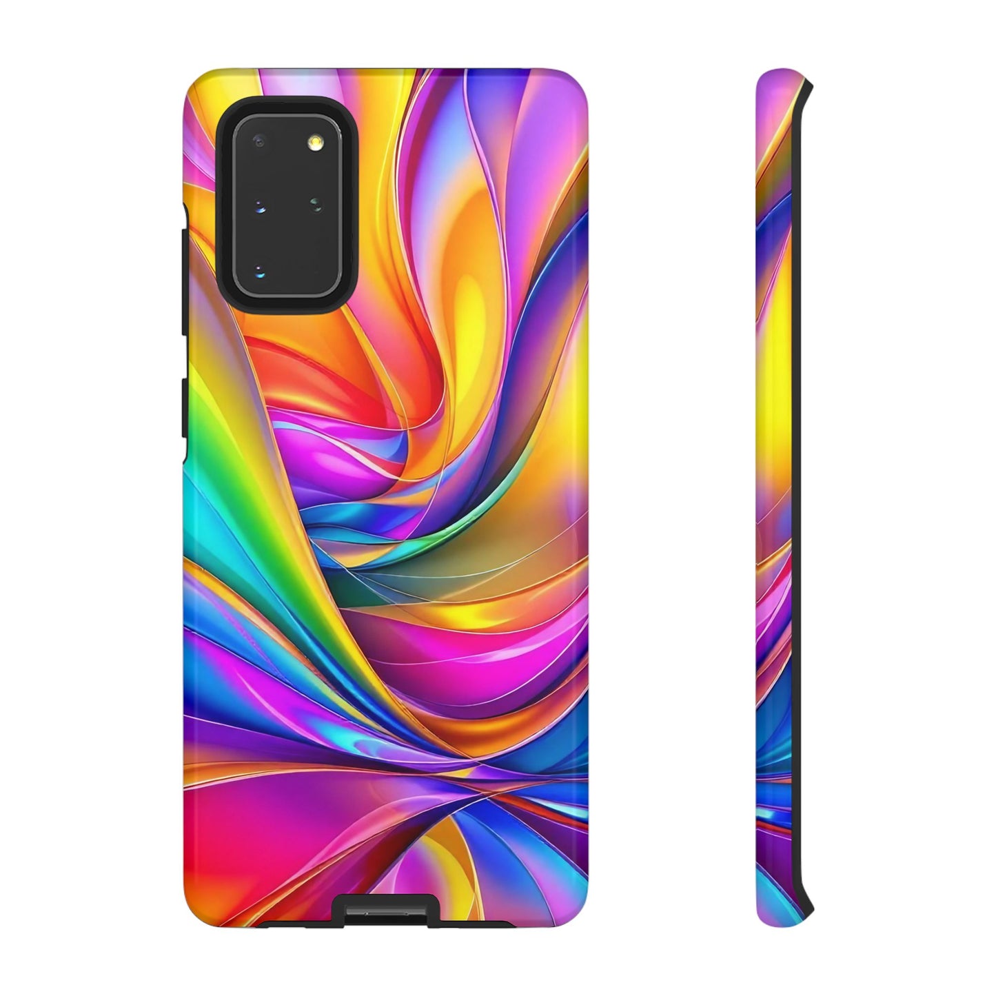 Deconstructed Rainbow Wave Samsung Tough Case