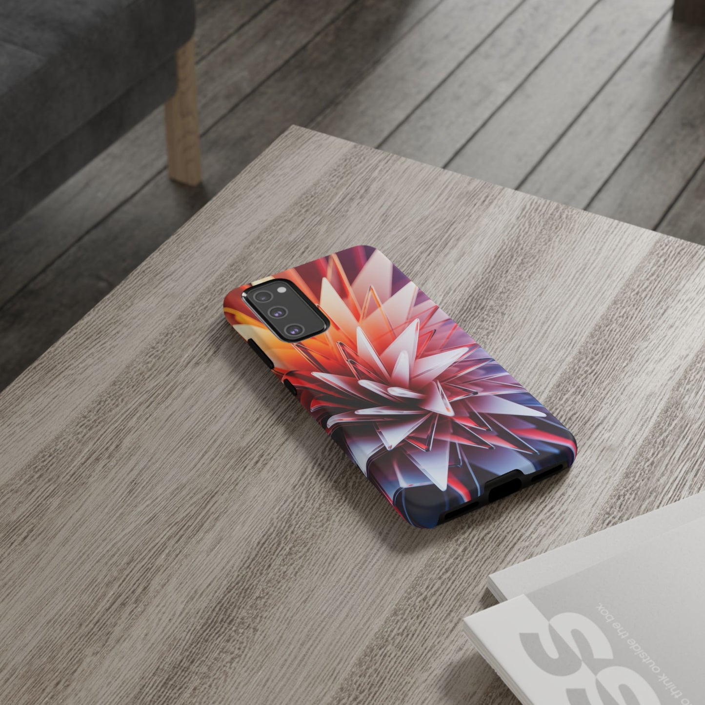 Glass Flower Inspired Tough Cases Samsung Phone Case