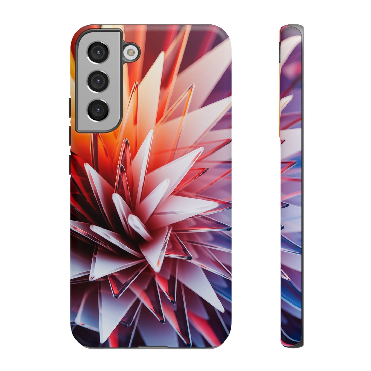 Glass Flower Inspired Tough Cases Samsung Phone Case