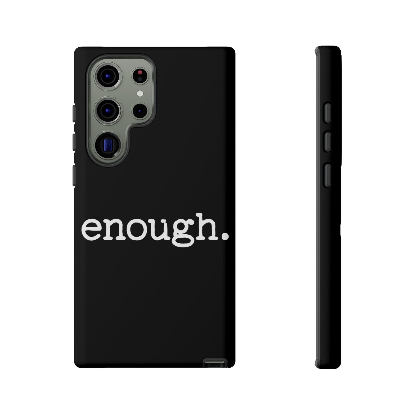 enough. Protest Inspired Tough Case for Samsung Phones