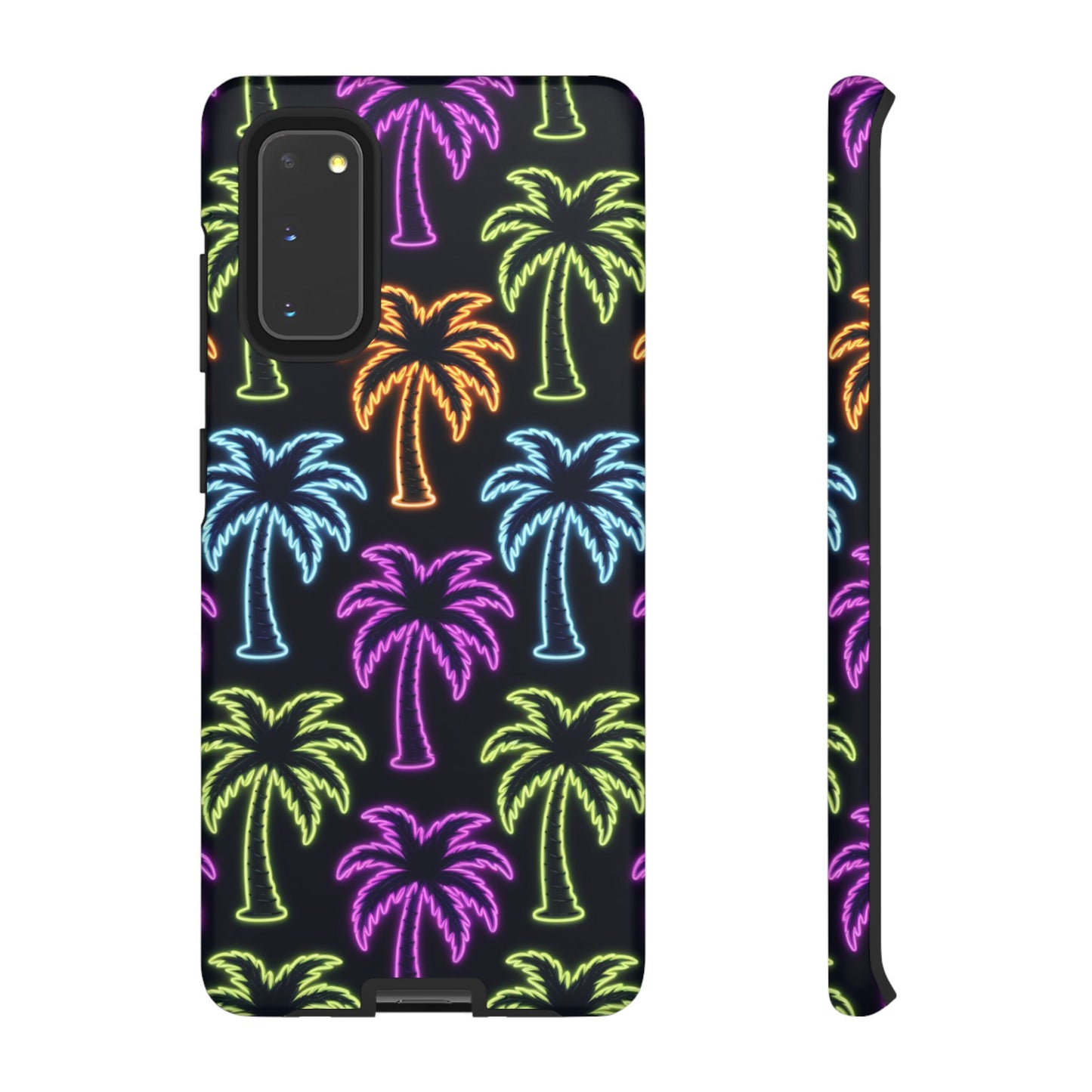 Neon Palm Trees Phone Case