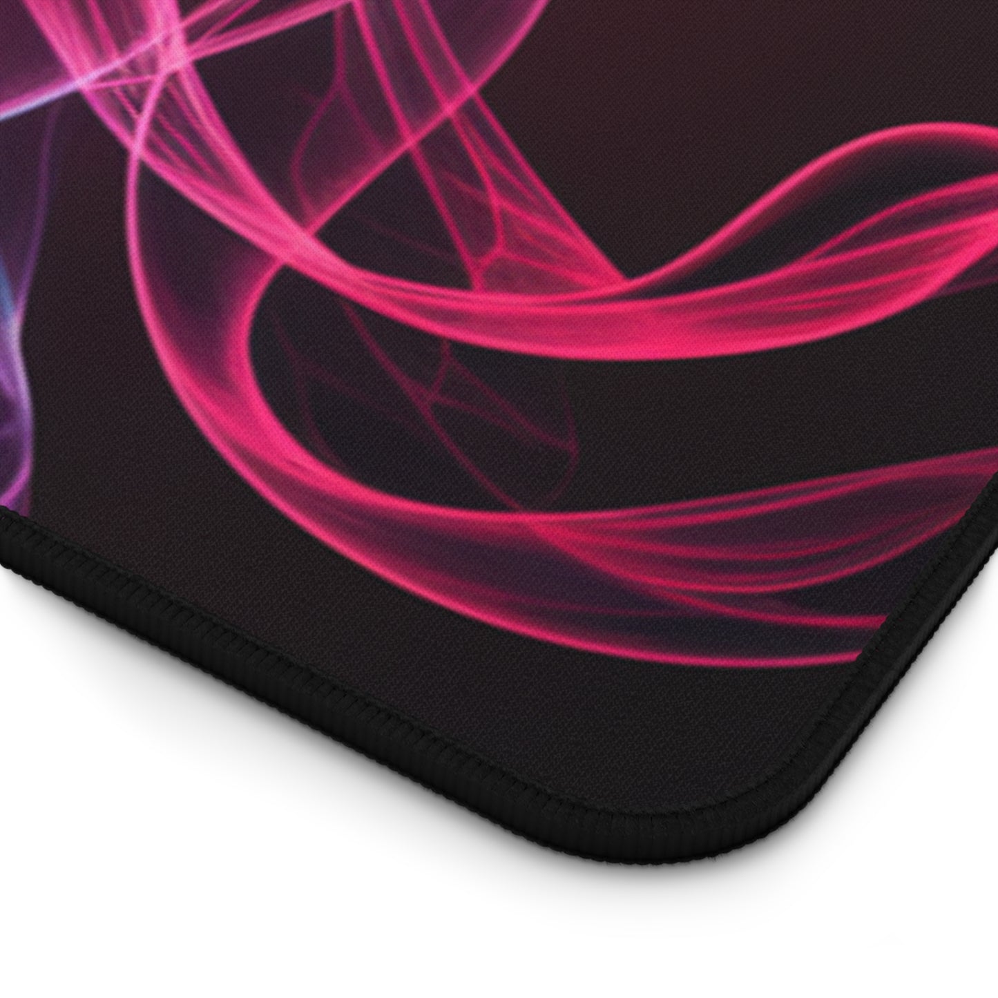 Red White Blue Swirl Desk Mat