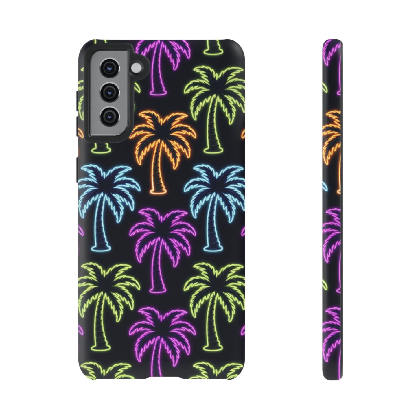Neon Palm Trees Phone Case