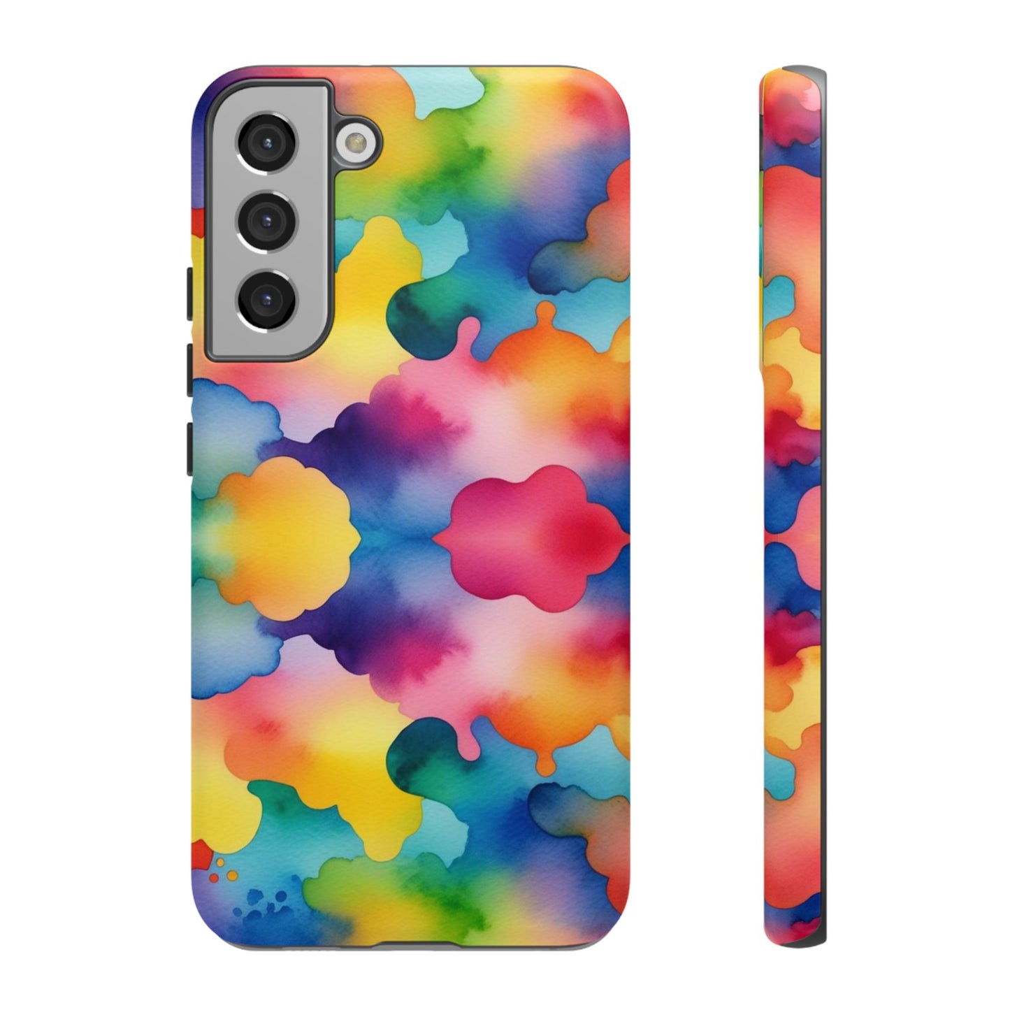 Rainbow Watercolor Samsung Tough Case