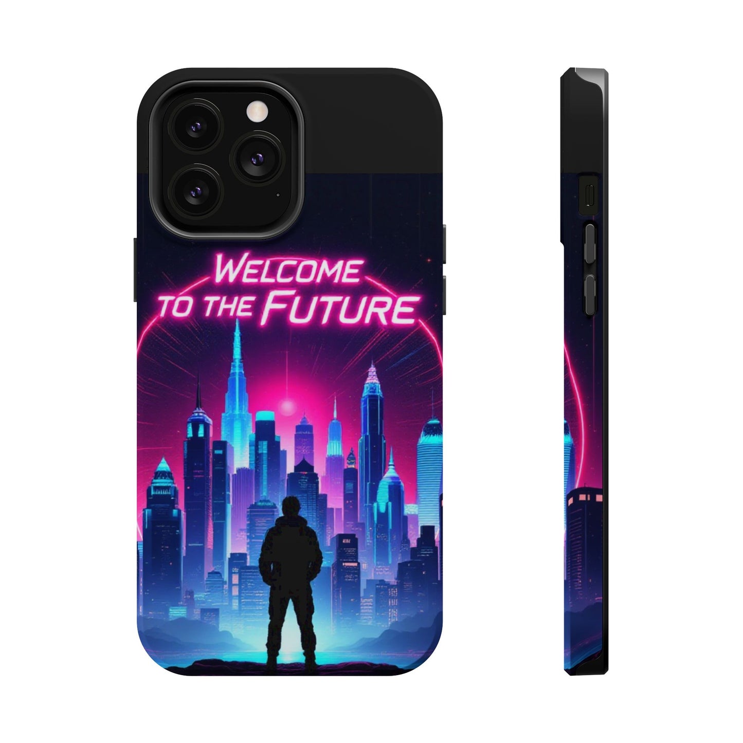 Welcome to the Future Graphic Tough iPhone Case