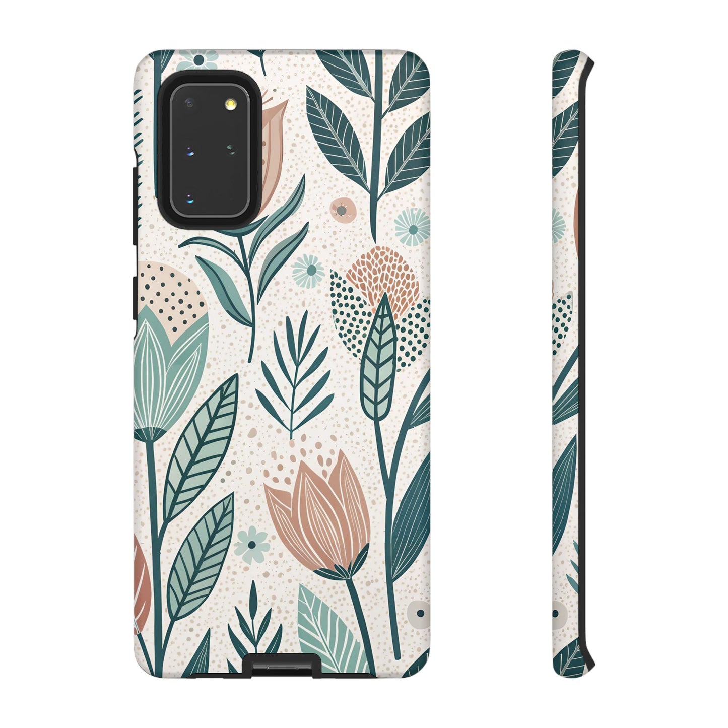 Swedish Inspired Floral Design Samsung Phone Case