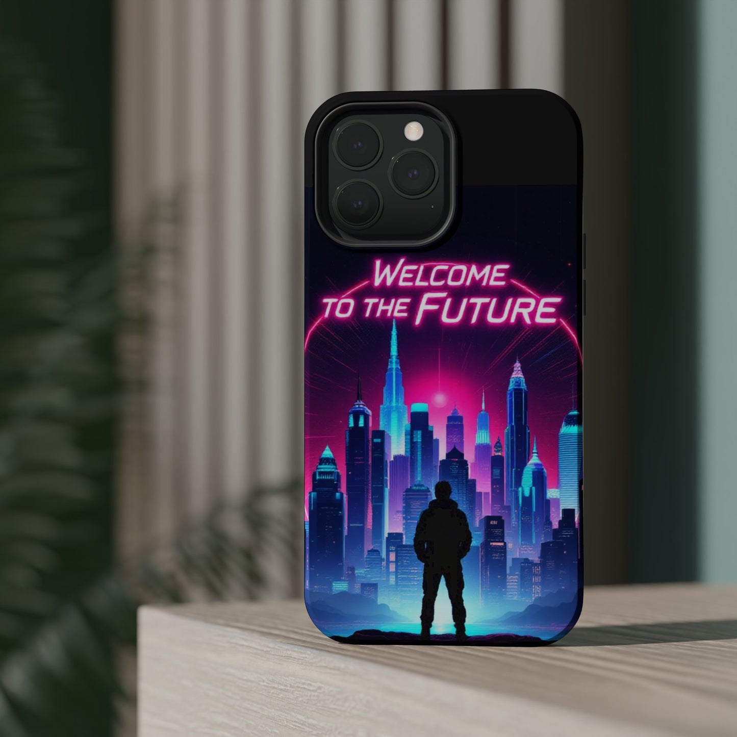 Welcome to the Future Graphic Tough iPhone Case