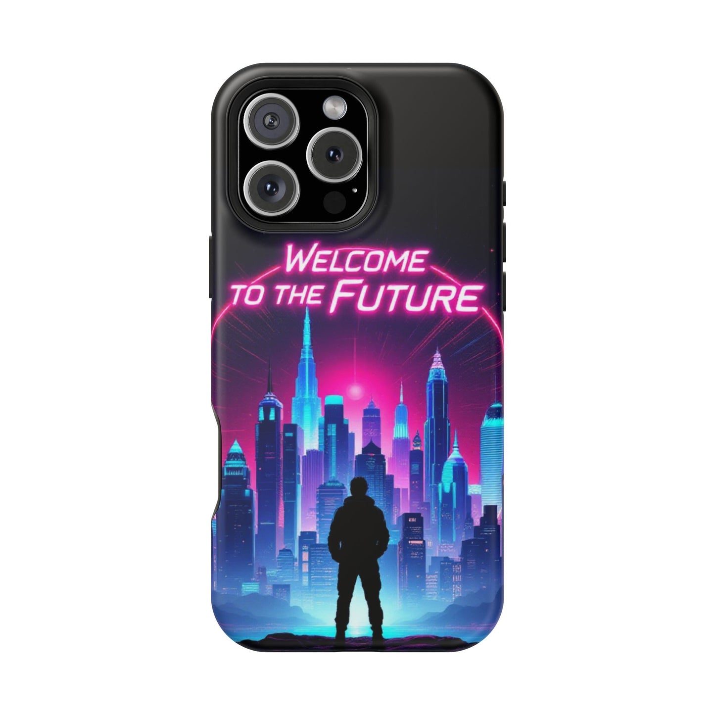 Welcome to the Future Graphic Tough iPhone Case