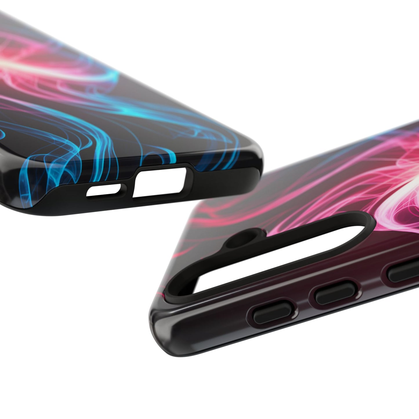 Red, White and Blue Swirl Samsung Phone Case