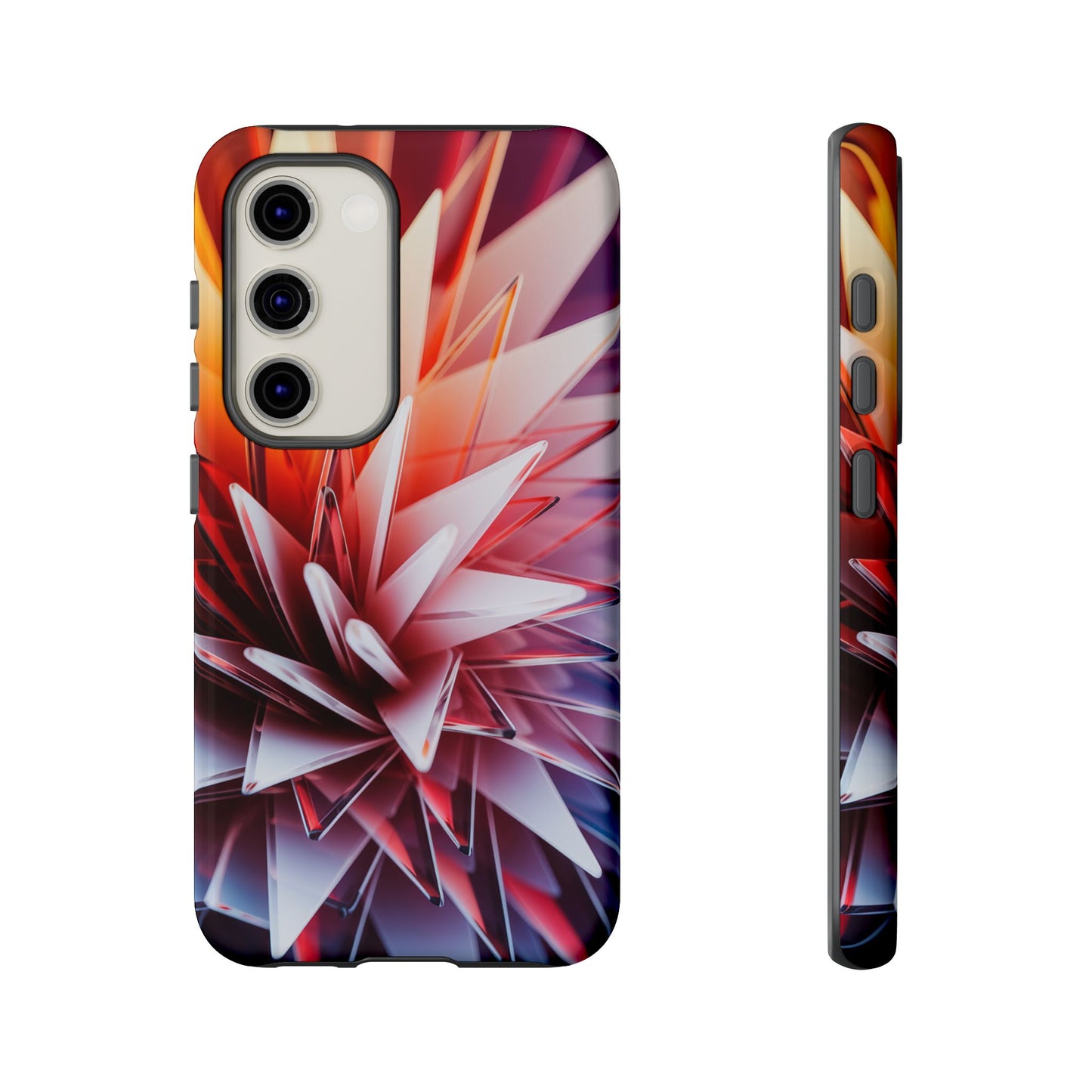 Glass Flower Inspired Tough Cases Samsung Phone Case