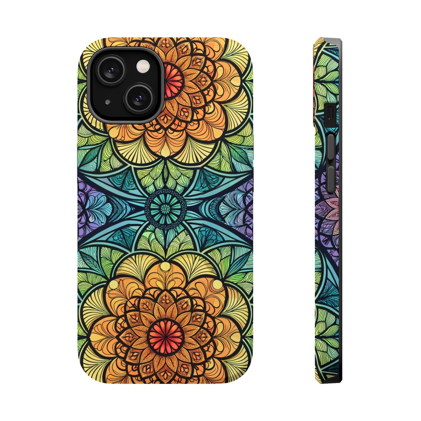 Hypnotic Colorful Kaleidoscope Tough Case