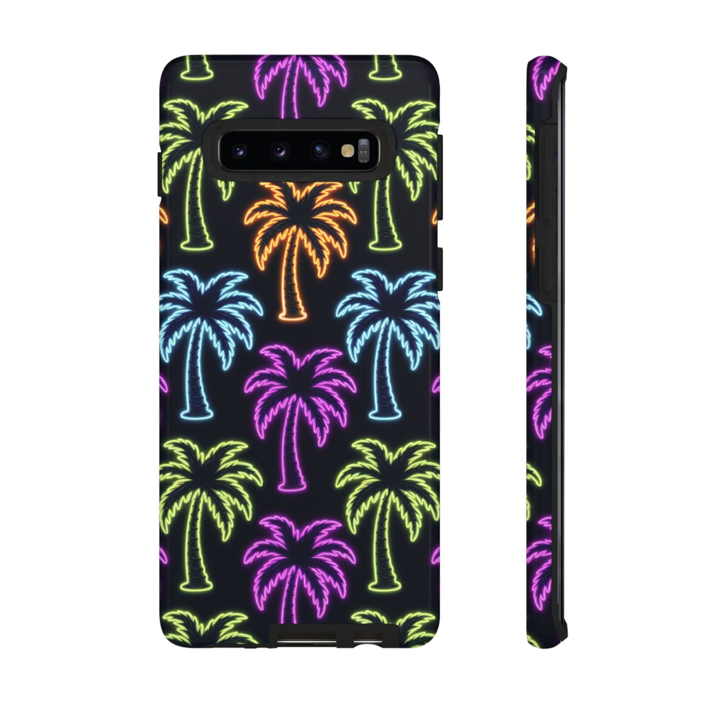 Neon Palm Trees Phone Case