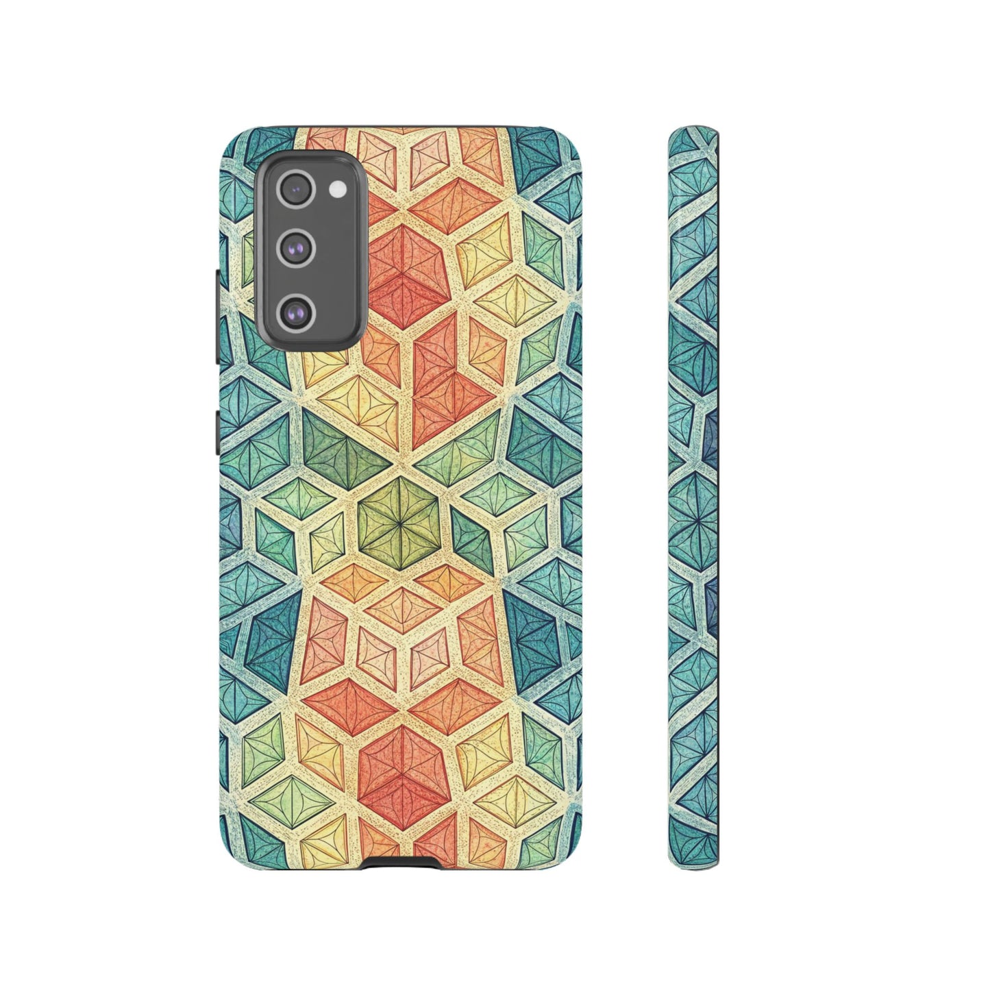 Colorful Fractal Samsung Tough Cases