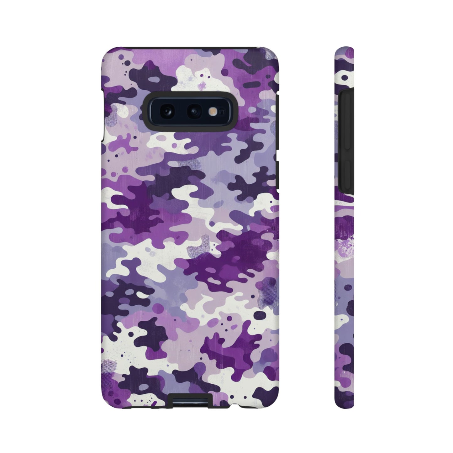 Purple Camouflage Samsung Phone Case