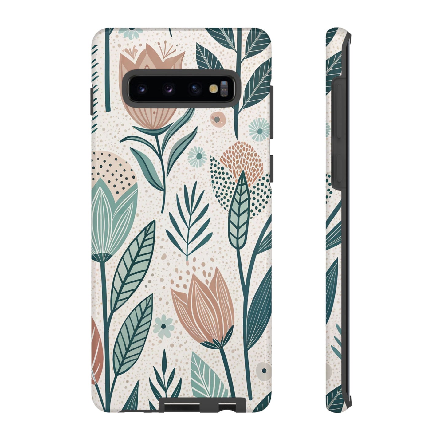 Swedish Inspired Floral Design Samsung Phone Case