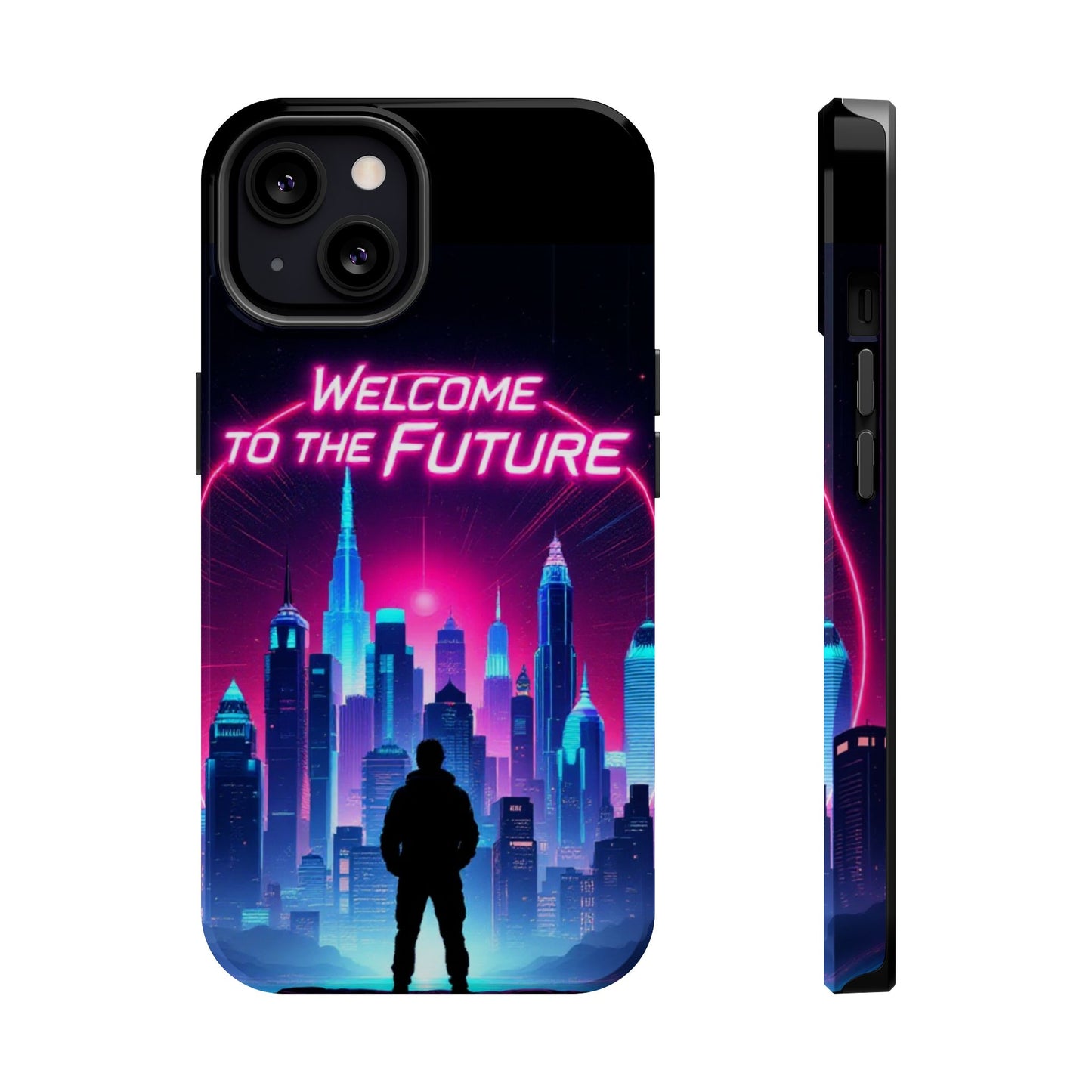 Welcome to the Future Graphic Tough iPhone Case