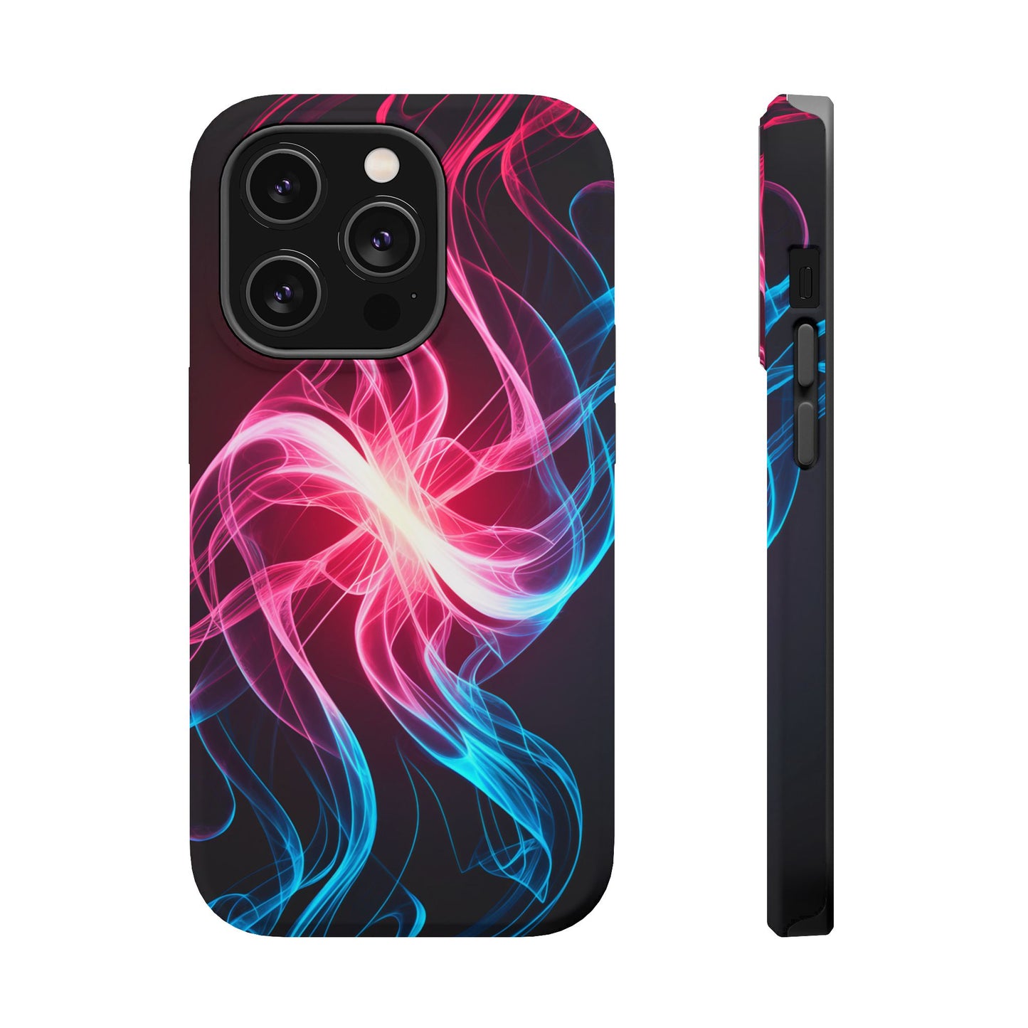 Red White and Blue Swirl Design iPhone Tough Case