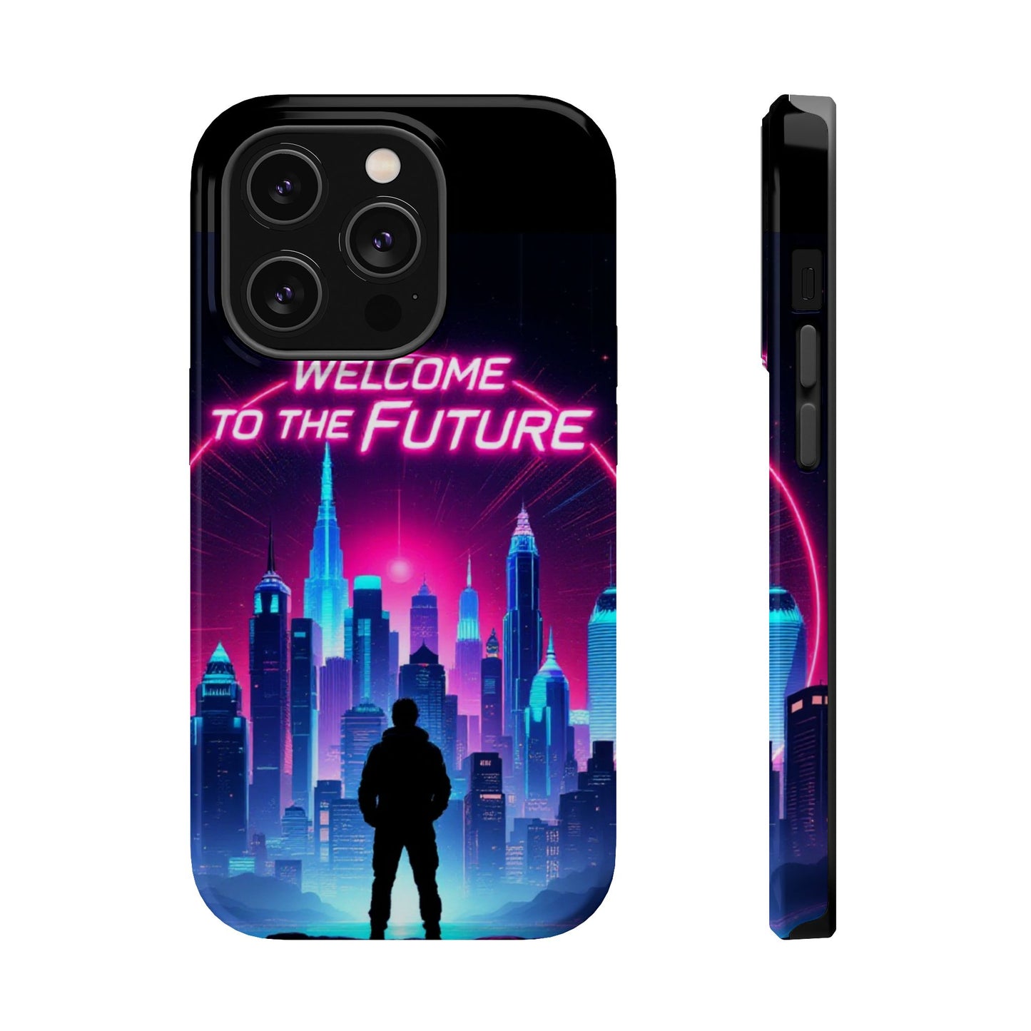 Welcome to the Future Graphic Tough iPhone Case