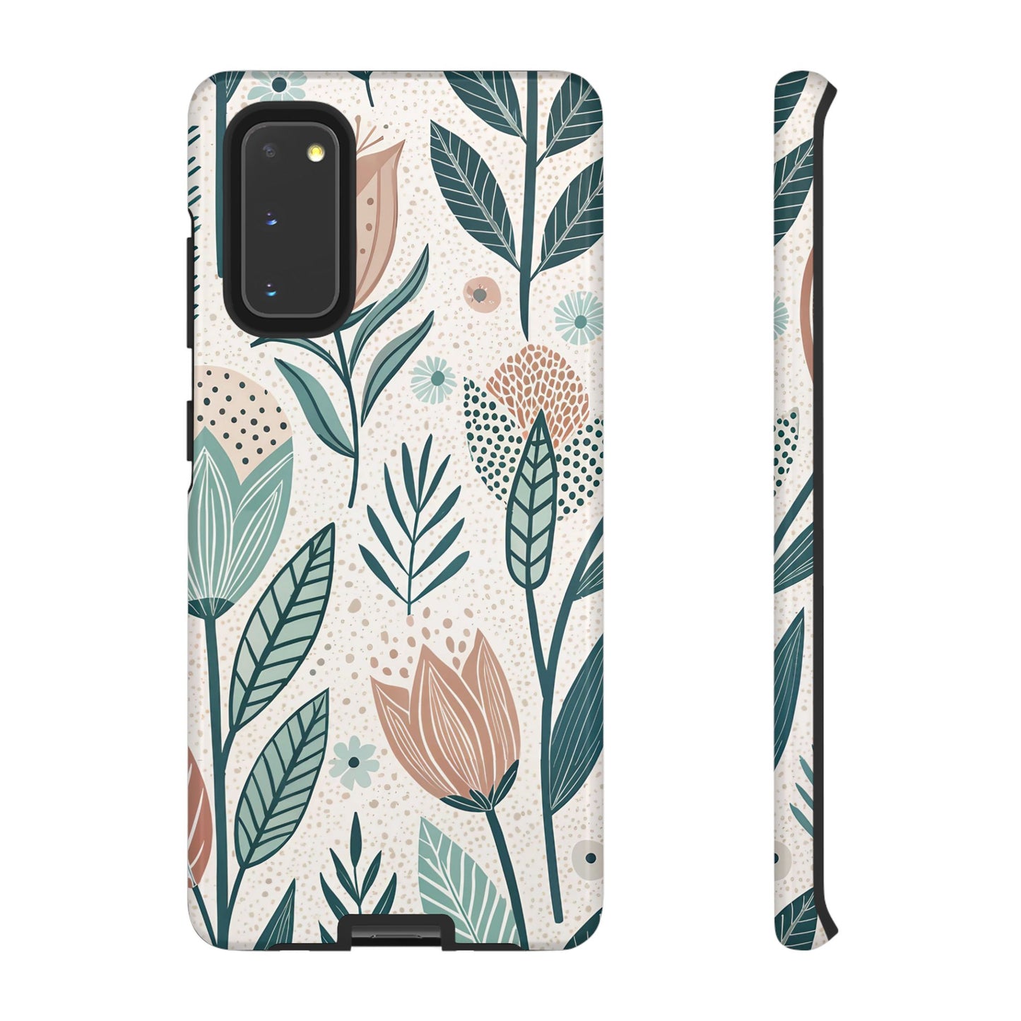 Swedish Inspired Floral Design Samsung Phone Case