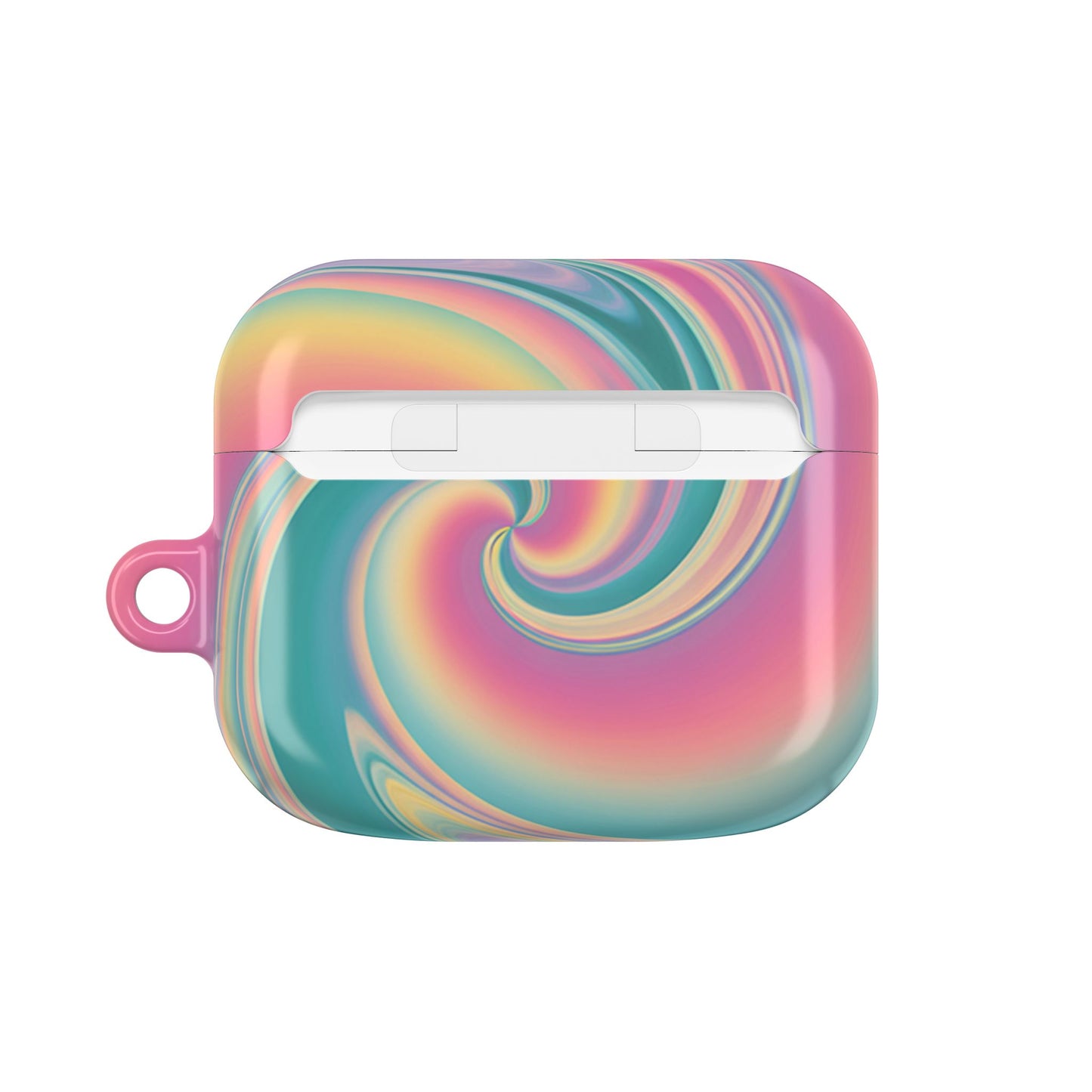 Cotton Candy Rainbow Swirl AirPod Case