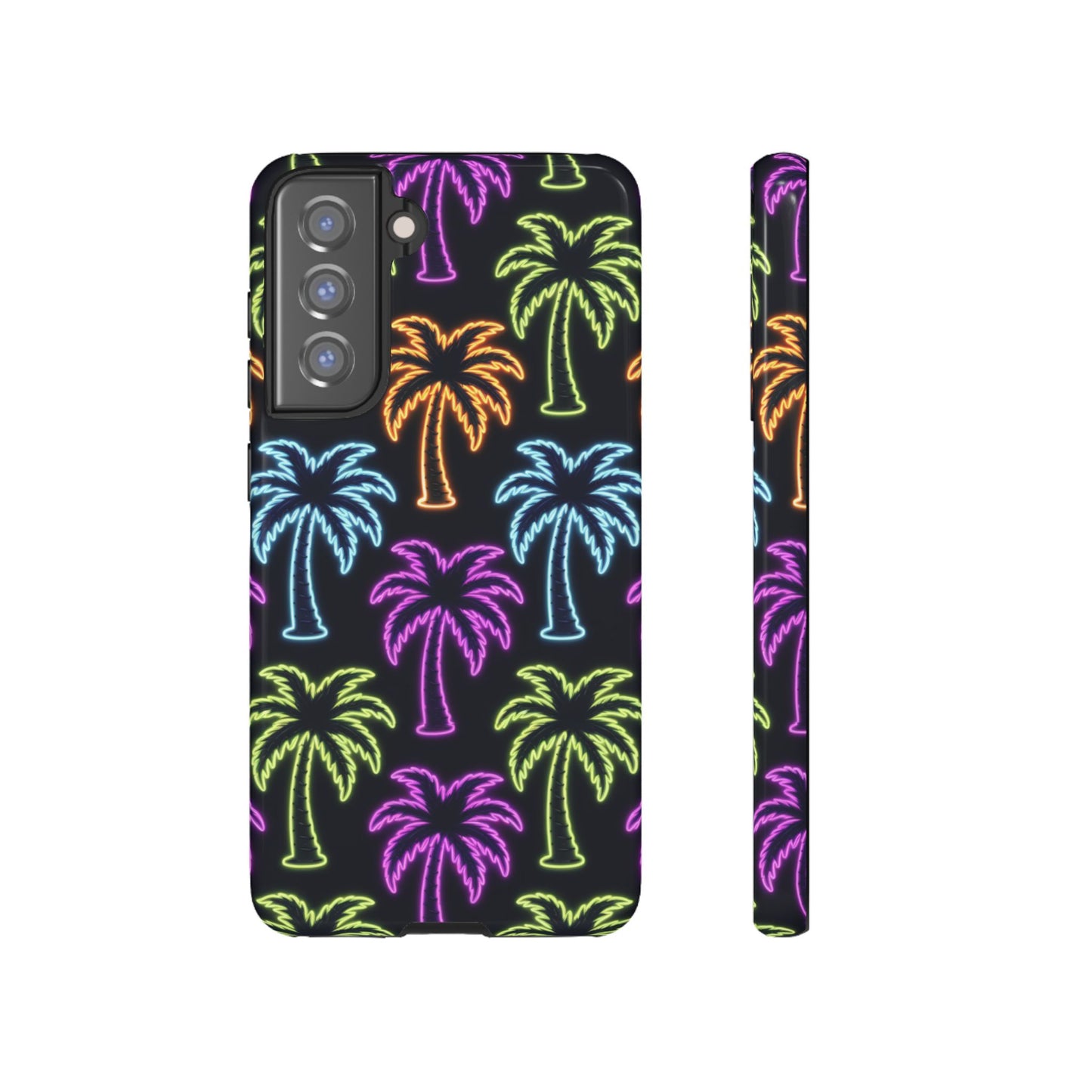 Neon Palm Trees Phone Case