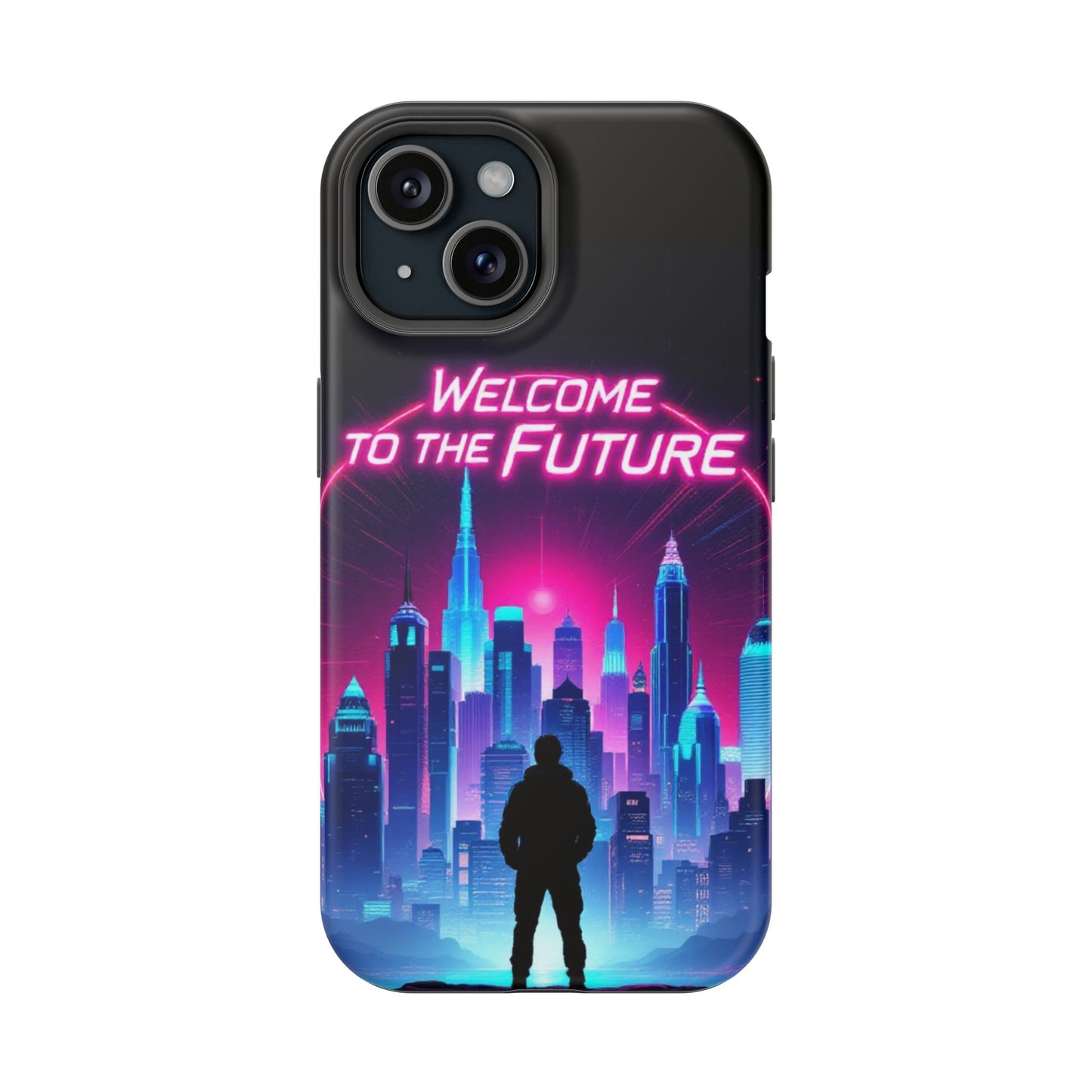 Welcome to the Future Graphic Tough iPhone Case