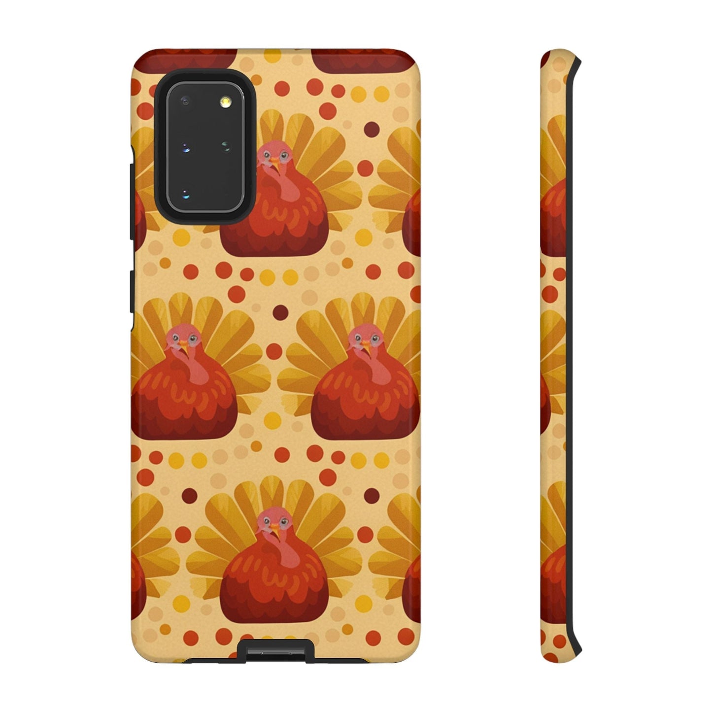 Turkey Samsung phone case with festive cartoon turkey design and durable protective layering for holiday style and protection