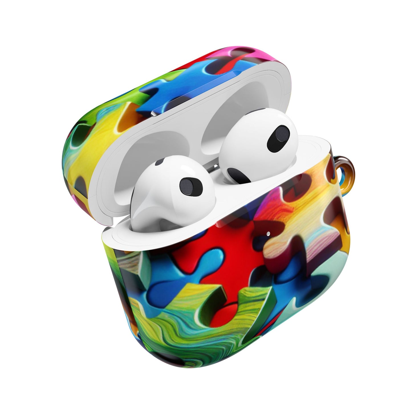 Rainbow Puzzle AirPod Case