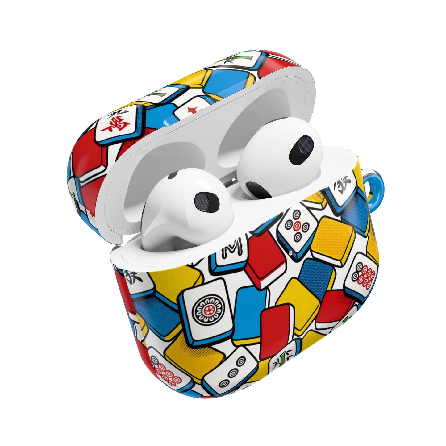 Vibrant Mahjong AirPod Case — Colorful Mahjong Tile Protective Case
