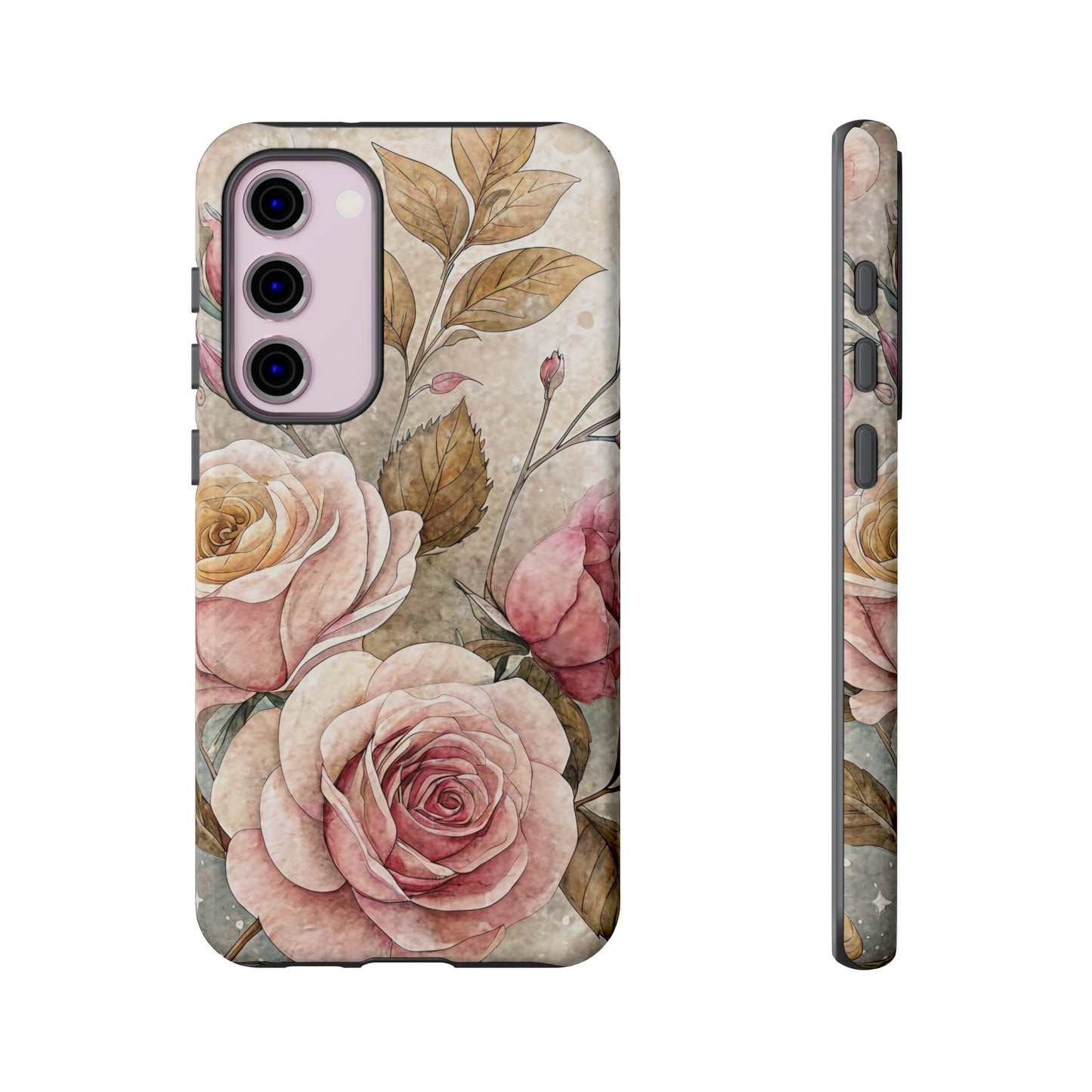 Vintage Rose Samsung Phone Case