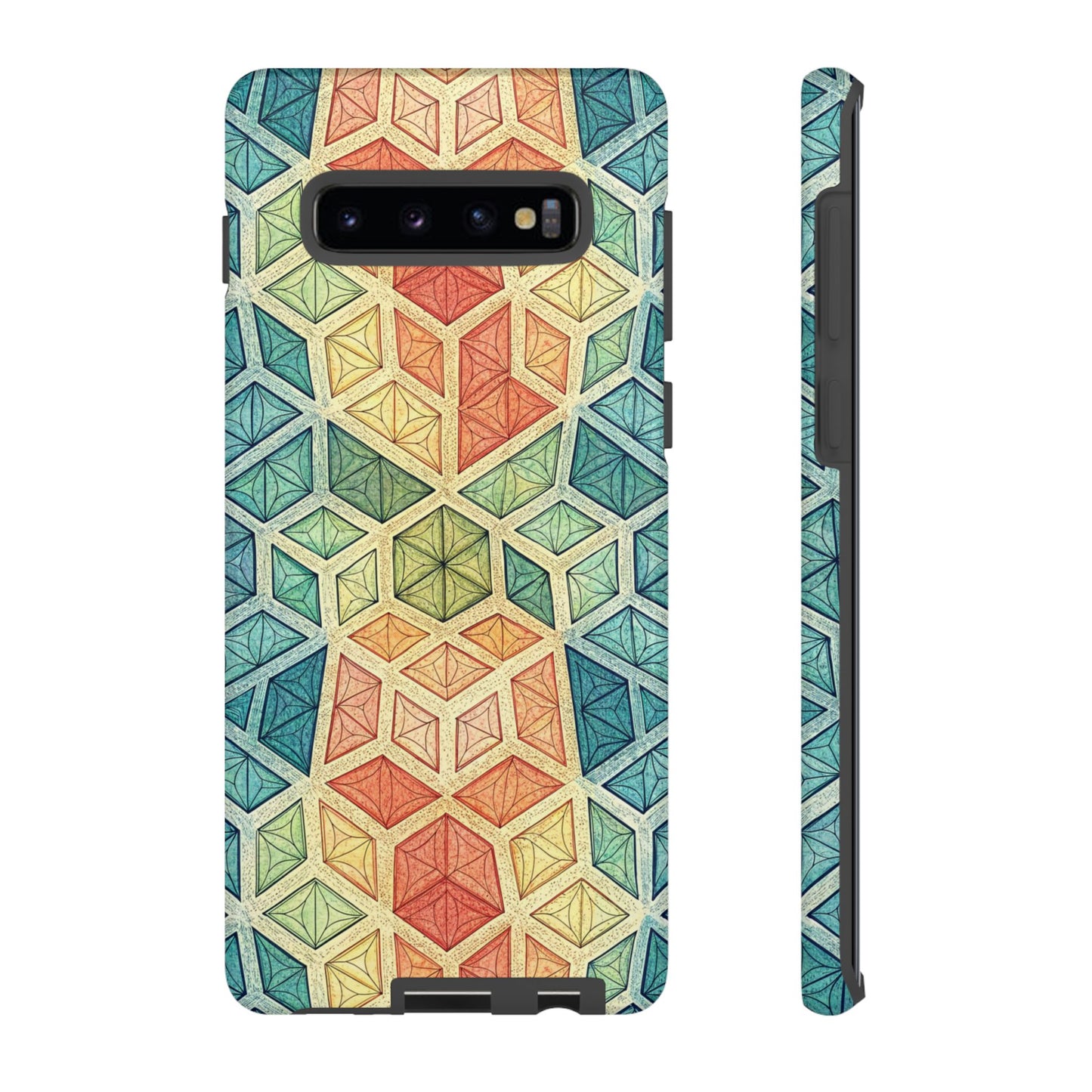 Colorful Fractal Samsung Tough Cases