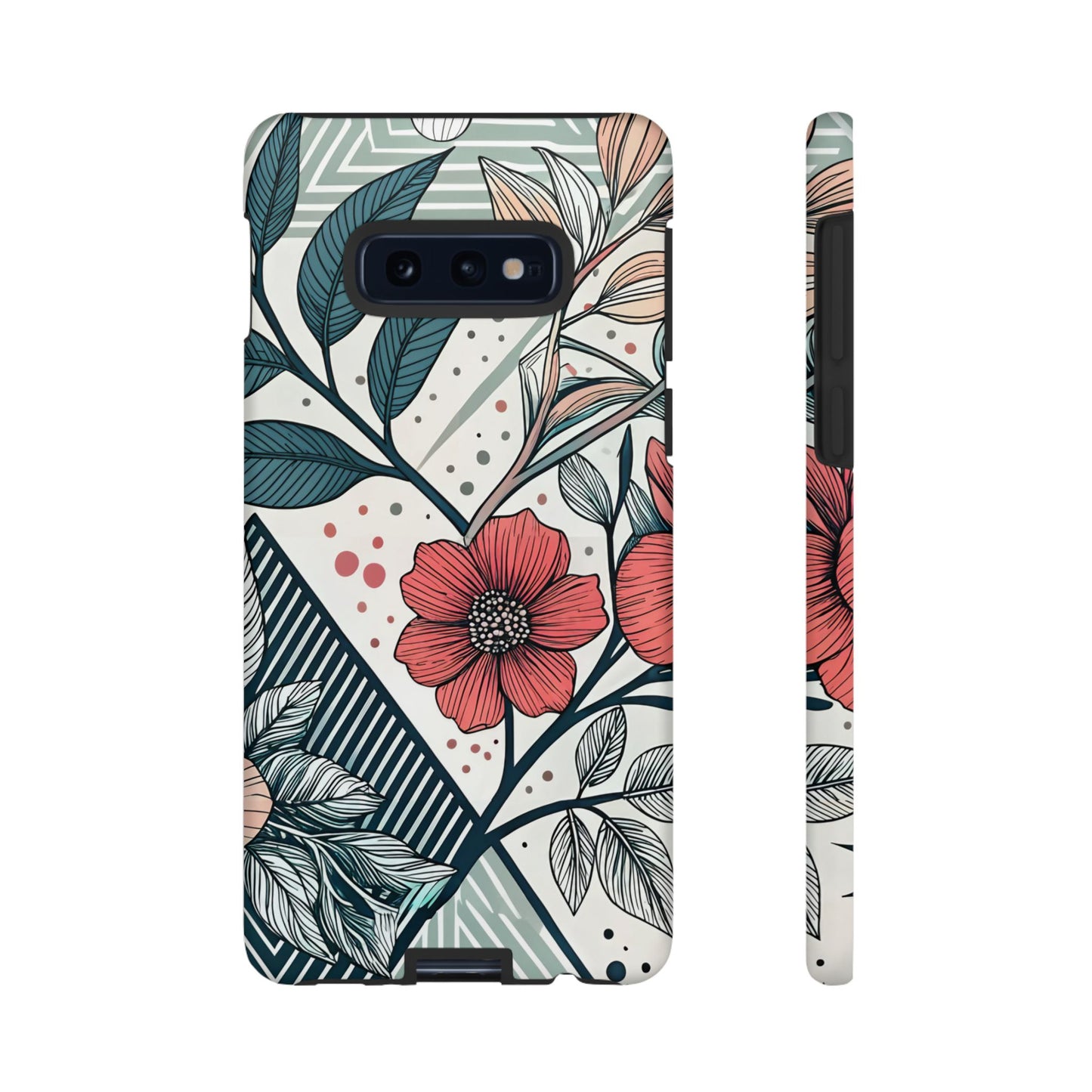 Geometric Flower Samsung Case