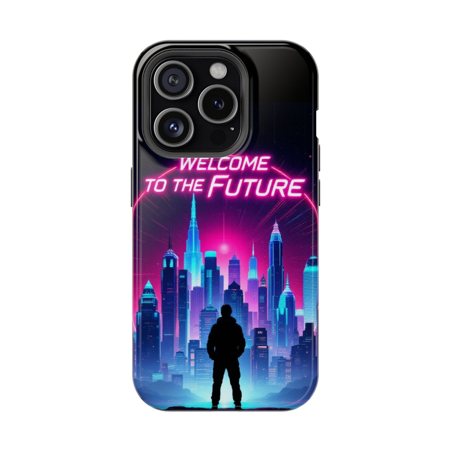 Welcome to the Future Graphic Tough iPhone Case