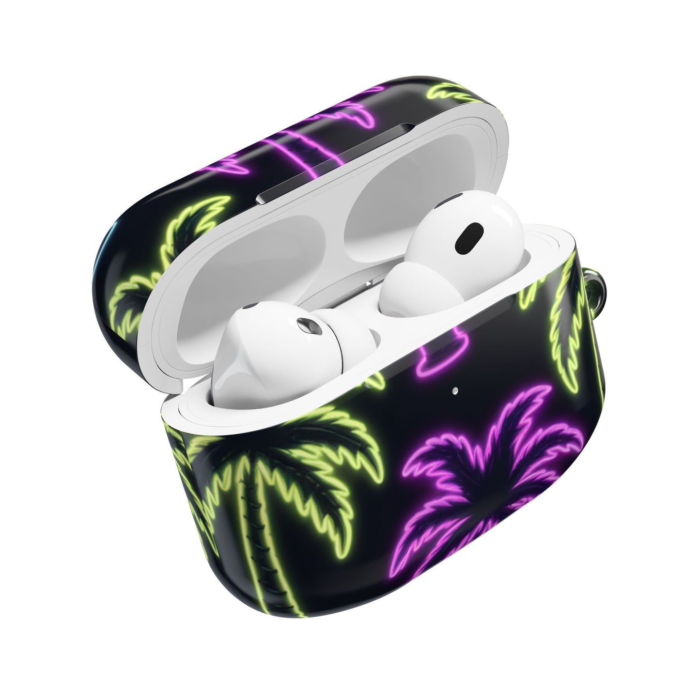Neon Palm Trees AirPod Case