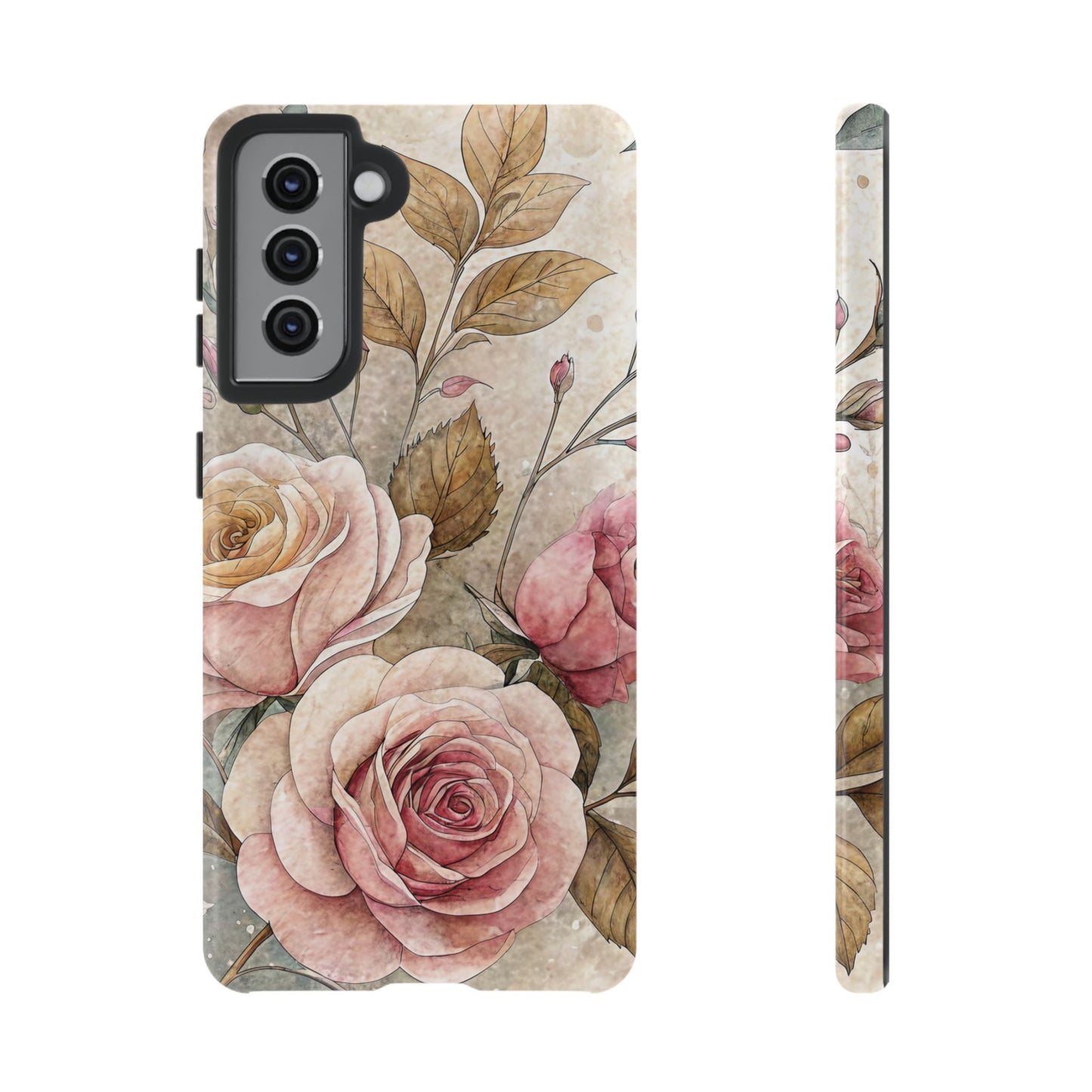 Vintage Rose Samsung Phone Case