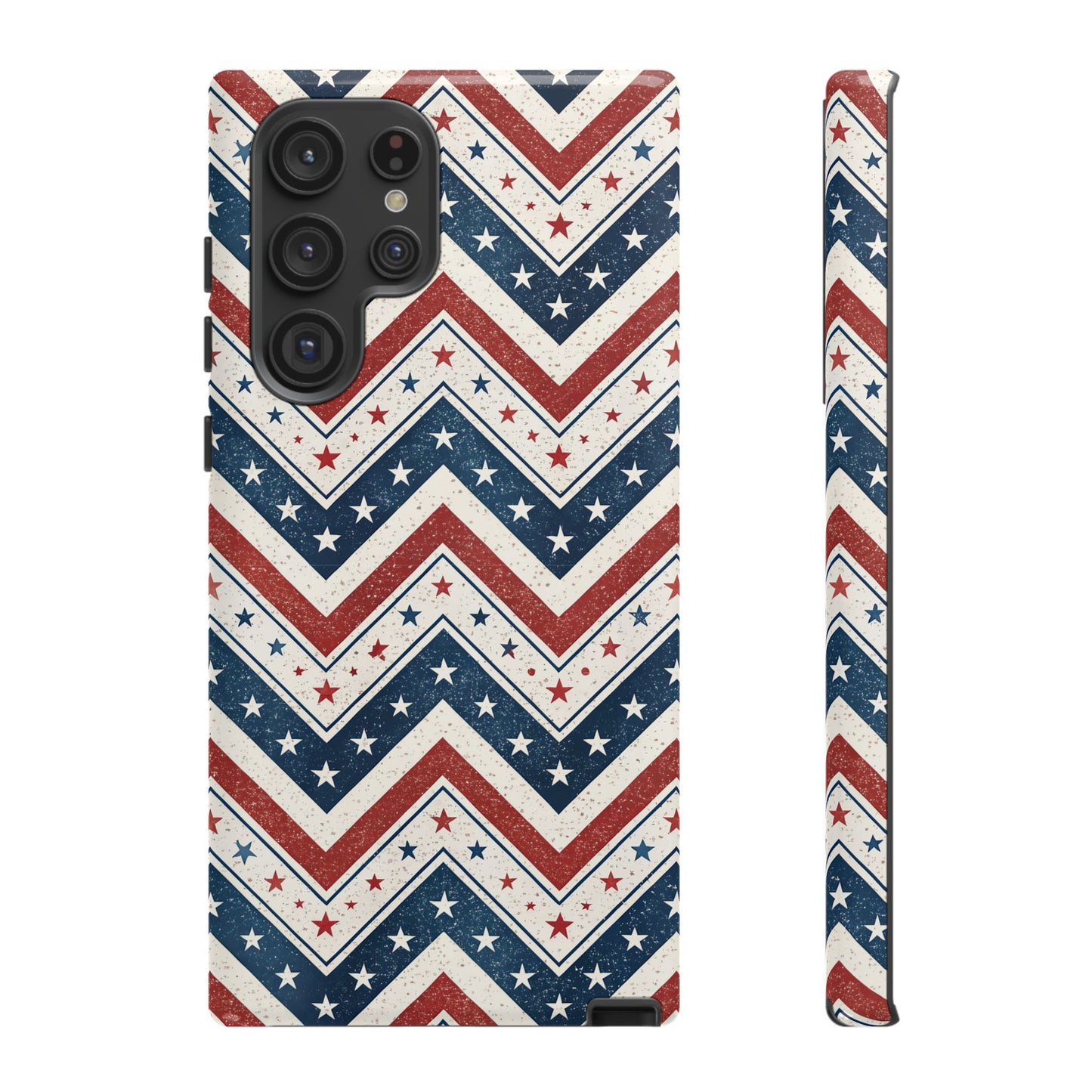 Vintage Patriotic Stars and Stripes Samsung Phone Case