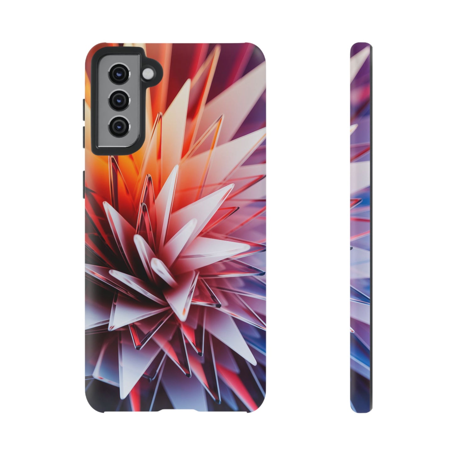 Glass Flower Inspired Tough Cases Samsung Phone Case