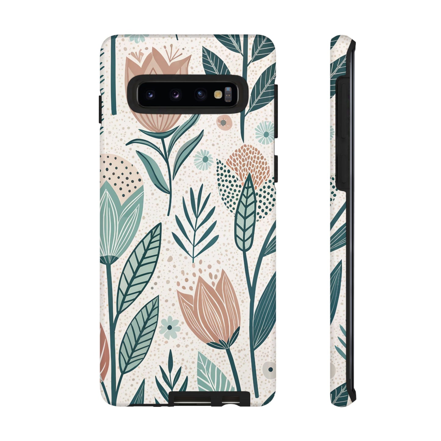 Swedish Inspired Floral Design Samsung Phone Case