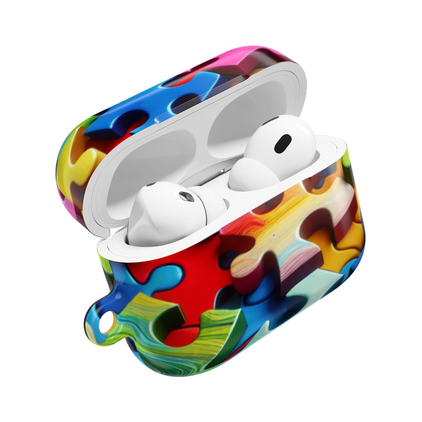 Rainbow Puzzle AirPod Case