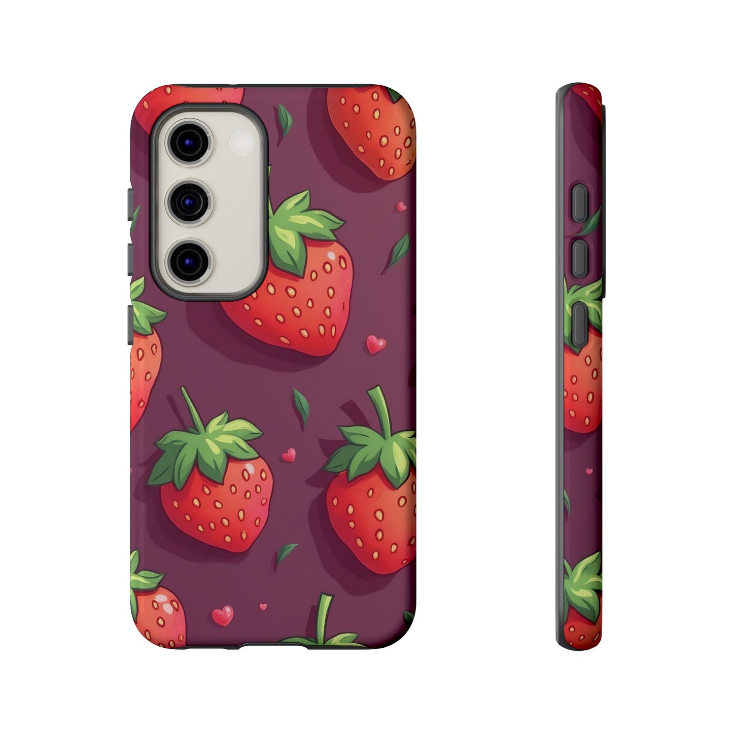 Strawberry Design Samsung Tough Phone Case