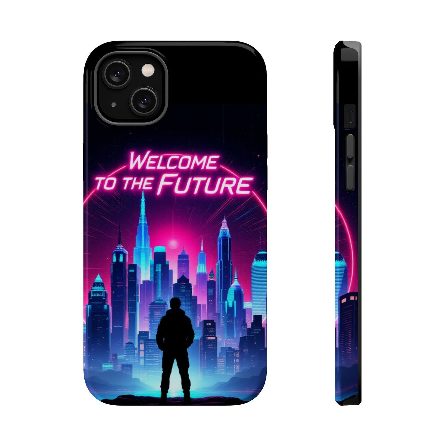 Welcome to the Future Graphic Tough iPhone Case