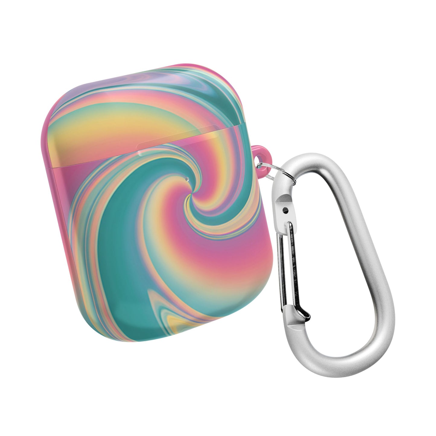 Cotton Candy Rainbow Swirl AirPod Case
