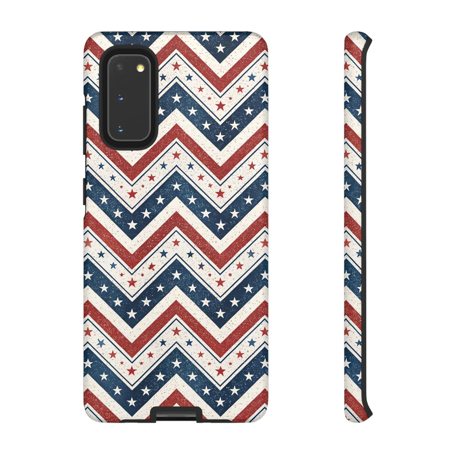 Vintage Patriotic Stars and Stripes Samsung Phone Case