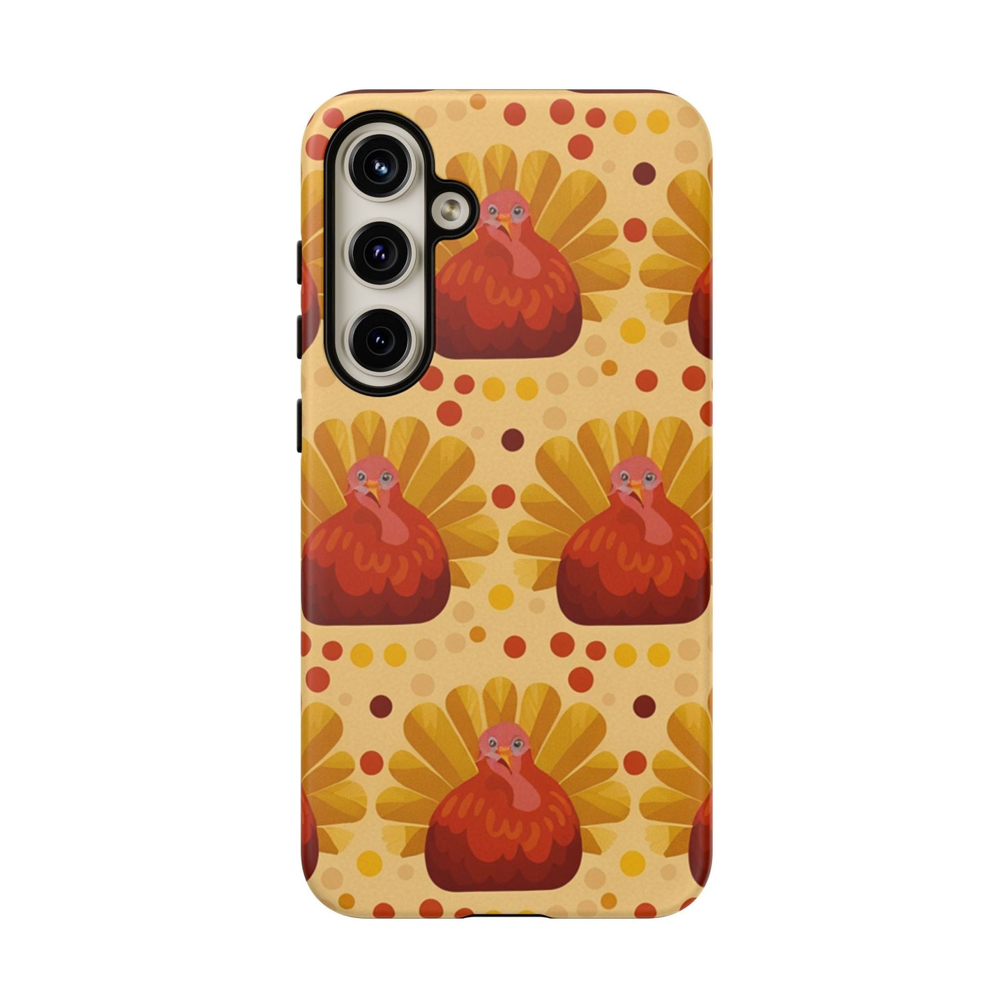 Turkey Samsung phone case with festive turkey design and durable dual-layer protection